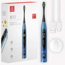 Xiaomi Oclean X10 elektromos fogkefe kék (Oclean X10 kék) elektromos fogkefe