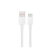 Xiaomi Original USB-C adatkábel 6A 1m fehér (Service Pack) kábel és adapter
