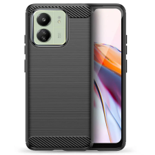  Xiaomi Poco C65 Telefontok - Carbon Fiber fekete szilikon tok tok és táska