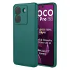  Xiaomi Poco M7 Pro 5G szilikon tok, hátlaptok, telefon tok, matt, zöld