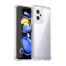  Xiaomi Poco X5 5G Telefontok - átlátszó hátlap tok, átlátszó szilikon kerettel tok és táska