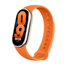 Xiaomi pótszíj (egyedi méret, szilikon) NARANCSSÁRGA Xiaomi Band 8 okosóra kellék