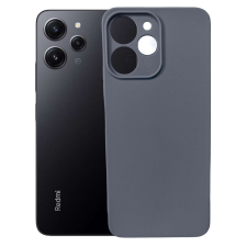 Xiaomi Redmi 12 4G szilikon tok, telefon tok, hátlaptok, matt, fekete tok és táska