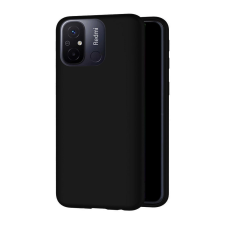  Xiaomi Redmi 12C Telefontok - fekete szilikon tok tok és táska