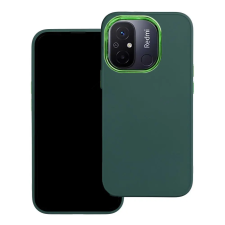  Xiaomi Redmi 12C Telefontok - Frame - zöld műanyag hátlap tok, szilikon kerettel tok és táska