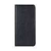  Xiaomi Redmi 14C telefontok - Smart Magnetic fekete szilikon keretes mágneses könyvtok