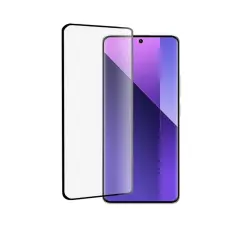  Xiaomi Redmi A3 - 5D full glue, flexibilis fólia fekete kerettel mobiltelefon kellék