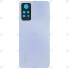 Xiaomi Redmi Note 11 Pro 4G/5G, Akkufedél, (ragasztóval+kameraplexivel), fehér mobiltelefon, tablet alkatrész