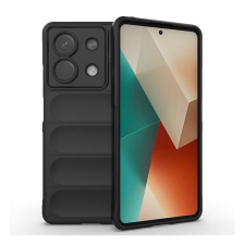 Xiaomi Redmi Note 13 5G, Szilikon tok, közepesen ütésálló, 3D minta, lila tok és táska