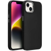  Xiaomi Redmi Note 13 5G, Szilikon tok, közepesen ütésálló, fémhatású kamera keret, Frame Case, fekete