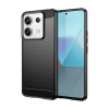  Xiaomi Redmi Note 13 5G Telefontok - Carbon Fiber fekete szilikon tok