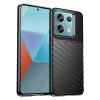  Xiaomi Redmi Note 13 Pro 5G szilikon tok, hátlap tok, ütésálló, fekete, Thunder