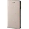  Xiaomi Redmi Note 14 Pro 4G (Global), Oldalra nyíló tok, stand, Smart Magnet, arany