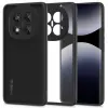  Xiaomi Redmi Note 14 Pro 5G - Tech-Protect Magmat - matt fekete műanyag hátlap tok, szilikon kerettel