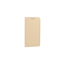 Xiaomi Redmi Note 15 5G, Oldalra nyíló flip tok, Smart, arany tok és táska