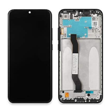 Xiaomi Redmi Note 8 gyári fekete LCD + érintőpanel kerettel mobiltelefon, tablet alkatrész