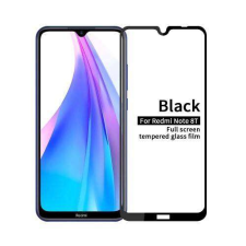 Xiaomi Redmi Note 8T, PINWUYO üvegfólia, 9H, Full glue, Full cover, Fekete mobiltelefon kellék