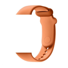  Xiaomi Redmi Watch 4, szilikon pótszíj, állítható, Devia Delux Sport, narancssárga okosóra kellék