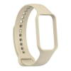  Xiaomi Smart Band 8 Active / Redmi Smart Band 2, szilikon pótszíj, állítható, bézs