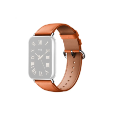 Xiaomi Smart Band 8 Pro Bőr szíj 135-205 mm - Narancssárga (BHR8002GL) okosóra kellék