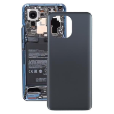 Xiaomi tel-szalk-1922535 Xiaomi Mi 11 fekete OEM akkufedél, hátlap ragasztóval mobiltelefon, tablet alkatrész