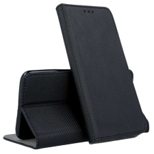Xiaomi Telefontok Xiaomi Mi Note 10 Lite - fekete mágneses szilikon keretes könyvtok tok és táska