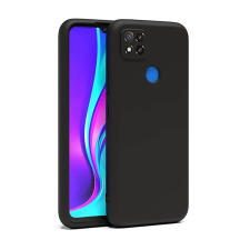 Xiaomi Telefontok Xiaomi Redmi 9C - fekete szilikon hátlap tok tok és táska