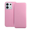 Xiaomi Telefontok Xiaomi Redmi Note 13 Pro 5G - Dual Pocket - pink mágneses átlátszó szilikon keretes könyvtok