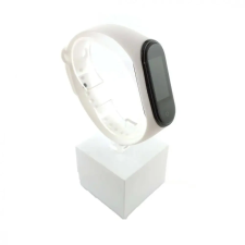 Xiaomi Xiaomi Mi band 3 / 4 szíjak - egyszínű, fehér, fehér, szilikon okosóra kellék