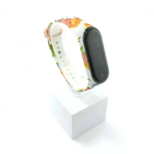 Xiaomi Xiaomi Mi band 3 / 4 szíjak - rózsás, sárga, szilikon, virágos okosóra kellék