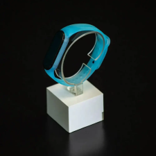 Xiaomi Xiaomi Mi band 5 / 6 szíjak - átlátszó, kék, neon, szilikon okosóra kellék