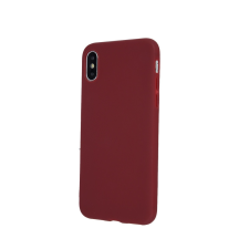 Xiaomi Xiaomi Redmi Note 8 Pro Matt szilikon tok, bordó tok és táska
