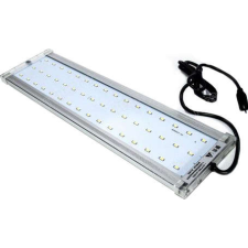  XiLong LED R fém lámpatest fehér izzókkal (16 W | Lámpatest hossza: 45 cm | Fehér LED izzókkal) akvárium vízszűrő