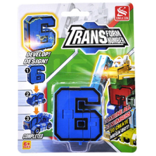 XINLEXIN Pocket morphers számok: 6 játékfigura