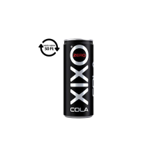 Xixo Üdítőital szénsavas XIXO cola zero 0,25L DRS üdítő, ásványviz, gyümölcslé
