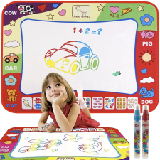 XL maszat mentes, vízes kifestő szőnyeg gyerekeknek - 80 x 60 cm (BBJ) kreatív és készségfejlesztő
