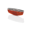 XLC CL-R18 ebike hátsó 2 LED lámpa csomagtartóra, állófénnyel, piros, 50/80 mm