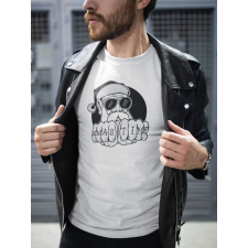  XMAS mikulásos fehér póló ajándéktárgy