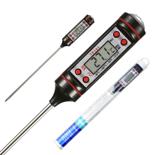 Xmax digitális maghőmérő plasztik hengerrel, -50-300C° mérőműszer