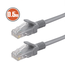 XMAX UTP Cat.5e szerelt patch kábel, 0.5m kábel és adapter