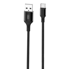 XO Cable USB to USB-C XO NB143, 1m (black) kábel és adapter