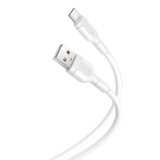 XO Cable USB to USB-C XO NB212 2.1A 1m (white) kábel és adapter