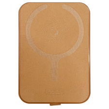 XO LP04 Magsafe telefon kártyatartó / kitámasztó nyomkövetéssel - Narancs (6920680858415) tok és táska