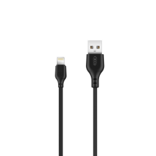 XO NB103 USB-A - Lightning kábel 2m  fekete (NB-103 Lightning, fekete 2m) kábel és adapter