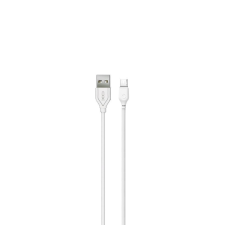 XO NB103 USB-A - Micro USB kábel 1m fehér kábel és adapter