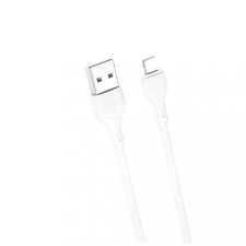 XO NB200 kábel USB-A / Lightning 1M 2.1A Fehér kábel és adapter