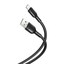 XO NB212 USB-A - USB-C kábel 2.1A, 1m fekete (6920680827763) - Adatkábel kábel és adapter