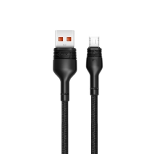 XO NB55 USB-A - Micro USB kábel 5A, 1m fekete (NB-55 fekete) kábel és adapter