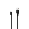 XO NB 103 USB-A apa - micro USB Adat- és töltőkábel 2m - Fekete (NB-103 MICRO, FEKETE)