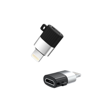 XO NB-149B adapter Micro USB - Lightning kábel fekete (NB-149B) kábel és adapter